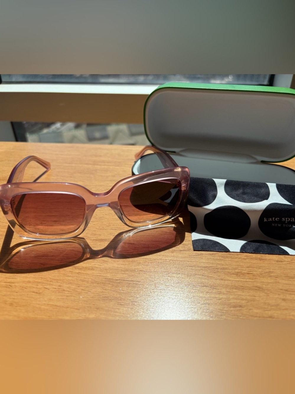Beautiful Kate Spade Sunglasses-Rose Pink